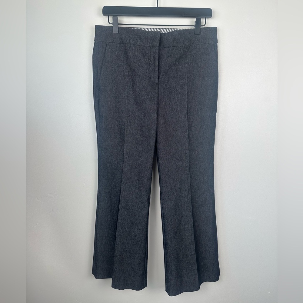 Like New Piazza Sempione Grace Grey Crop Trousers Size 42 (US 6)